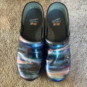 Dansko XP 2.0 Vibrant Striped Clogs